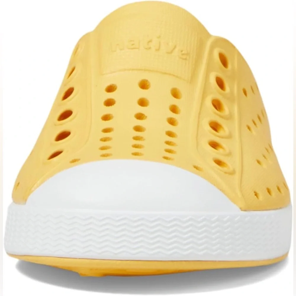 Native Shoes Yellow Unisex-Child Jefferson Sneaker Shock absorbent, Odor Resist